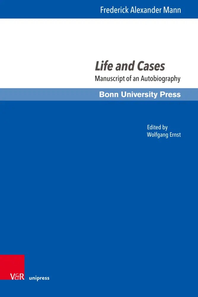 Cover: 9783847113508 | Life and Cases | Manuscript of an Autobiography | Mann | Buch | 249 S.