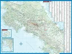 Bild: 9783866093508 | Costa Rica 1 : 650 000 | Isla del Coco, San José, Meseta Central