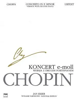 Cover: 9788389003508 | Concerto in E Minor Op. 11 - Version with Second Piano | Jan Ekier