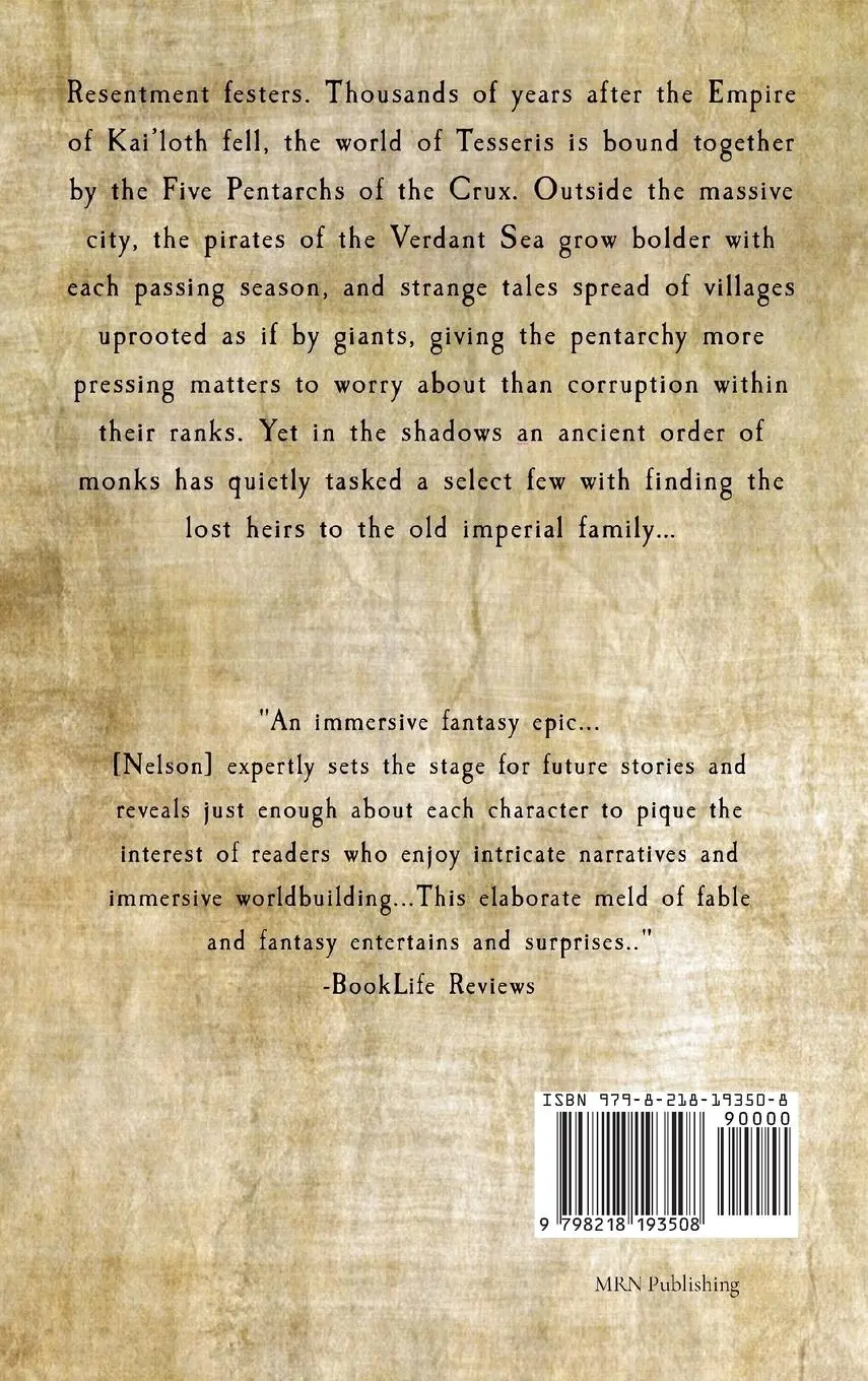 Rückseite: 9798218193508 | CHILDREN OF THE DYING HEARTH | THE ANNALS OF TESSIAN, BOOK 1 | Nelson