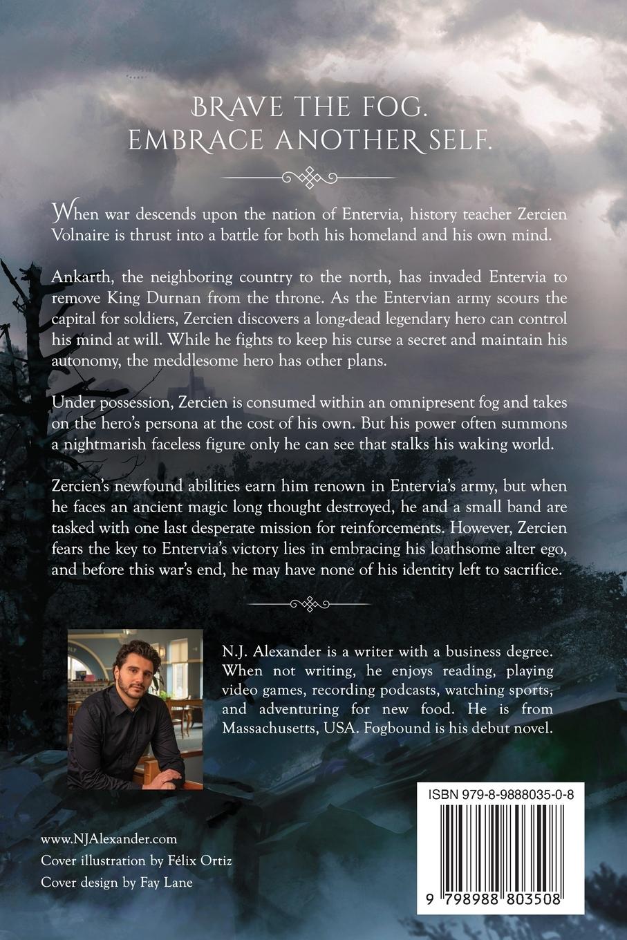 Rückseite: 9798988803508 | Fogbound | N. J. Alexander | Taschenbuch | Englisch | 2023