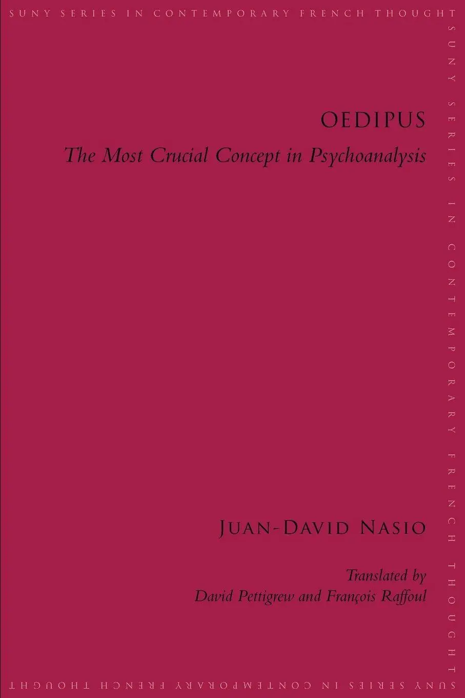 Cover: 9781438433608 | Oedipus | The Most Crucial Concept in Psychoanalysis | Nasio | Buch
