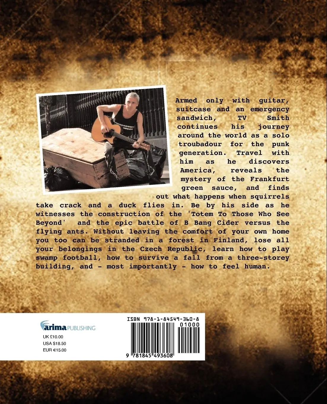 Rückseite: 9781845493608 | How To Feel Human - Punk Rock Tour Diaries | Volume Two | T V Smith