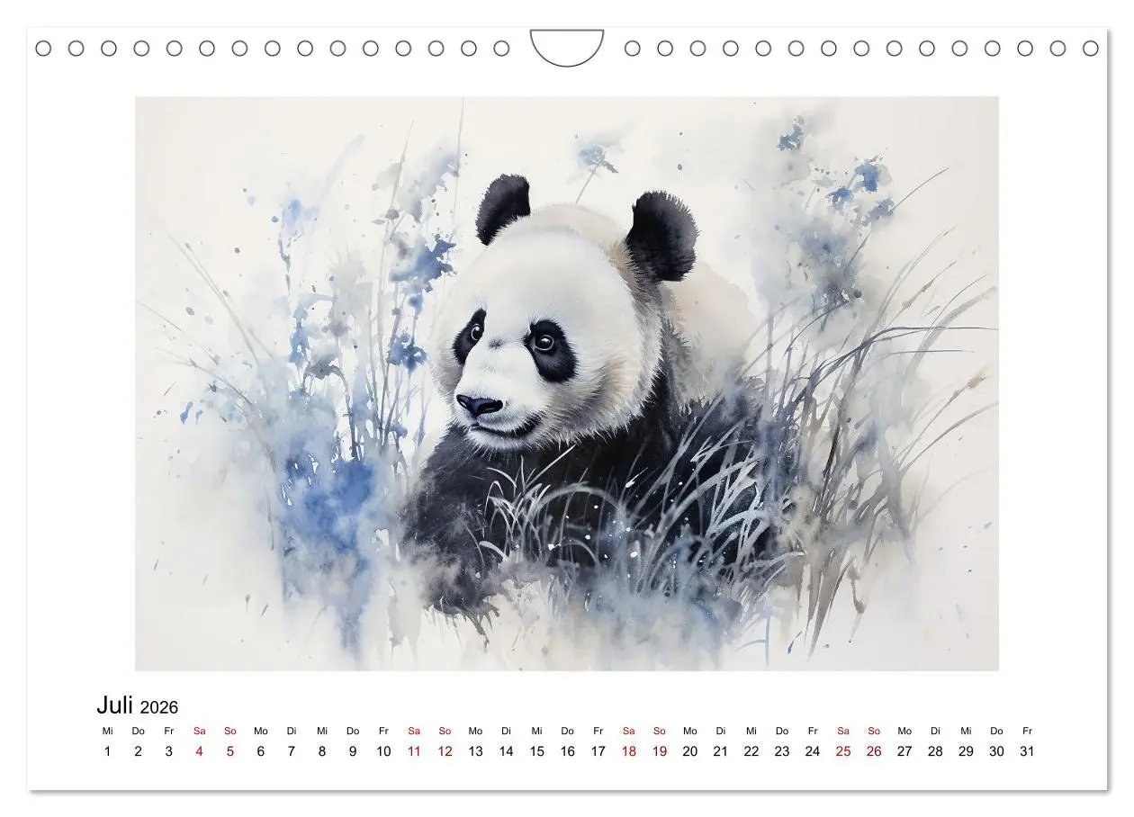 Bild: 9783457283608 | Heiwa - Friedliche Aquarelle im japanischen Stil (Wandkalender 2026...