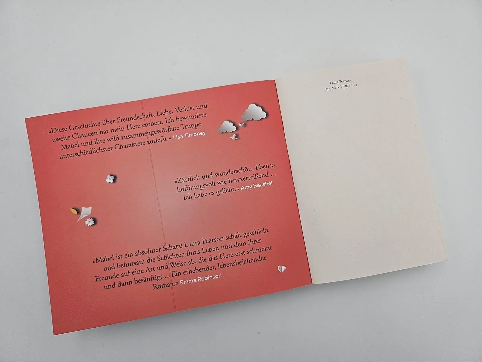 Bild: 9783492073608 | Mrs Mabels letzte Liste | Laura Pearson | Taschenbuch | 400 S. | 2025