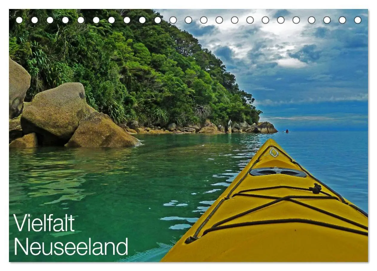 Cover: 9783516203608 | Vielfalt Neuseeland (Tischkalender 2026 DIN A5 quer), CALVENDO...