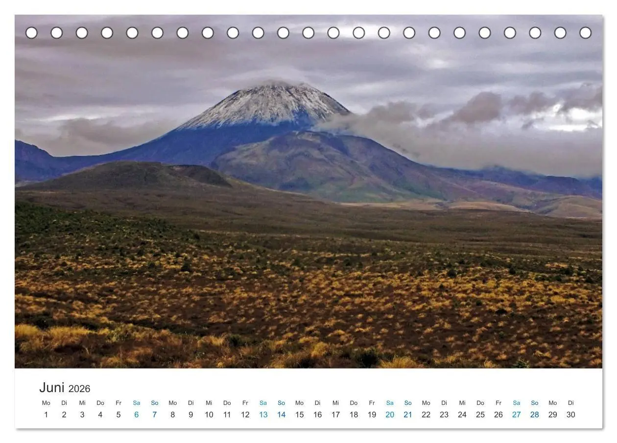 Bild: 9783516203608 | Vielfalt Neuseeland (Tischkalender 2026 DIN A5 quer), CALVENDO...