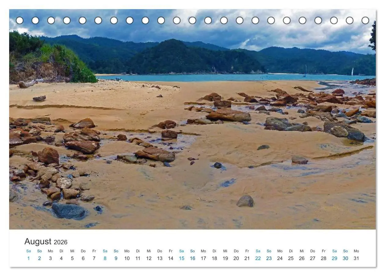 Bild: 9783516203608 | Vielfalt Neuseeland (Tischkalender 2026 DIN A5 quer), CALVENDO...