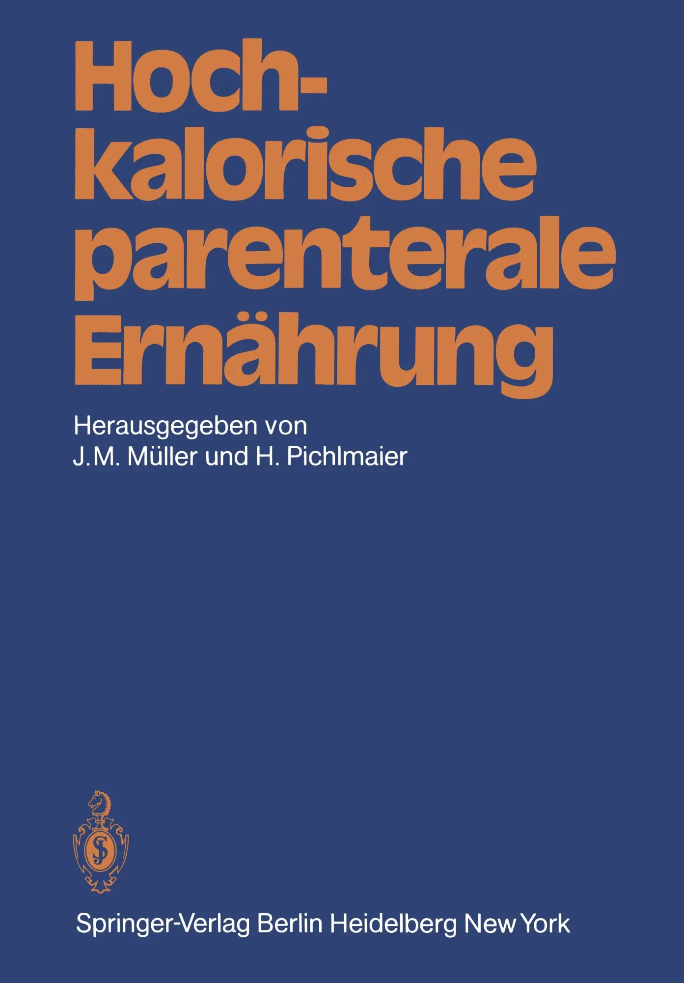 Hochkalorische parenterale Ernährung