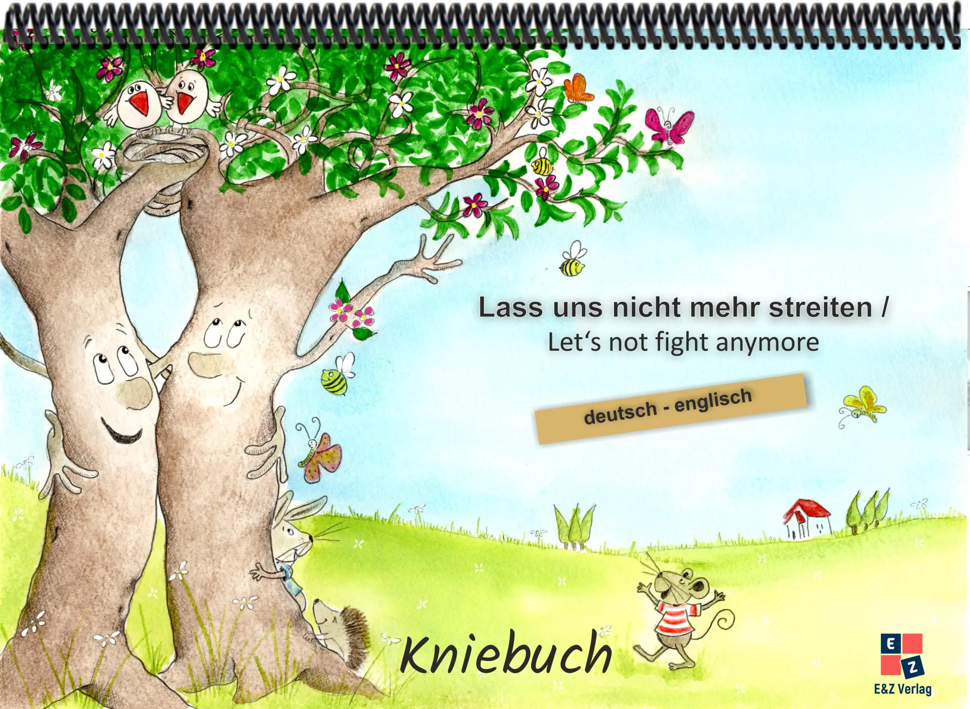 Cover: 4262416633708 | Lass uns nicht mehr streiten | Kniebuch deutsch / englisch | Cebe