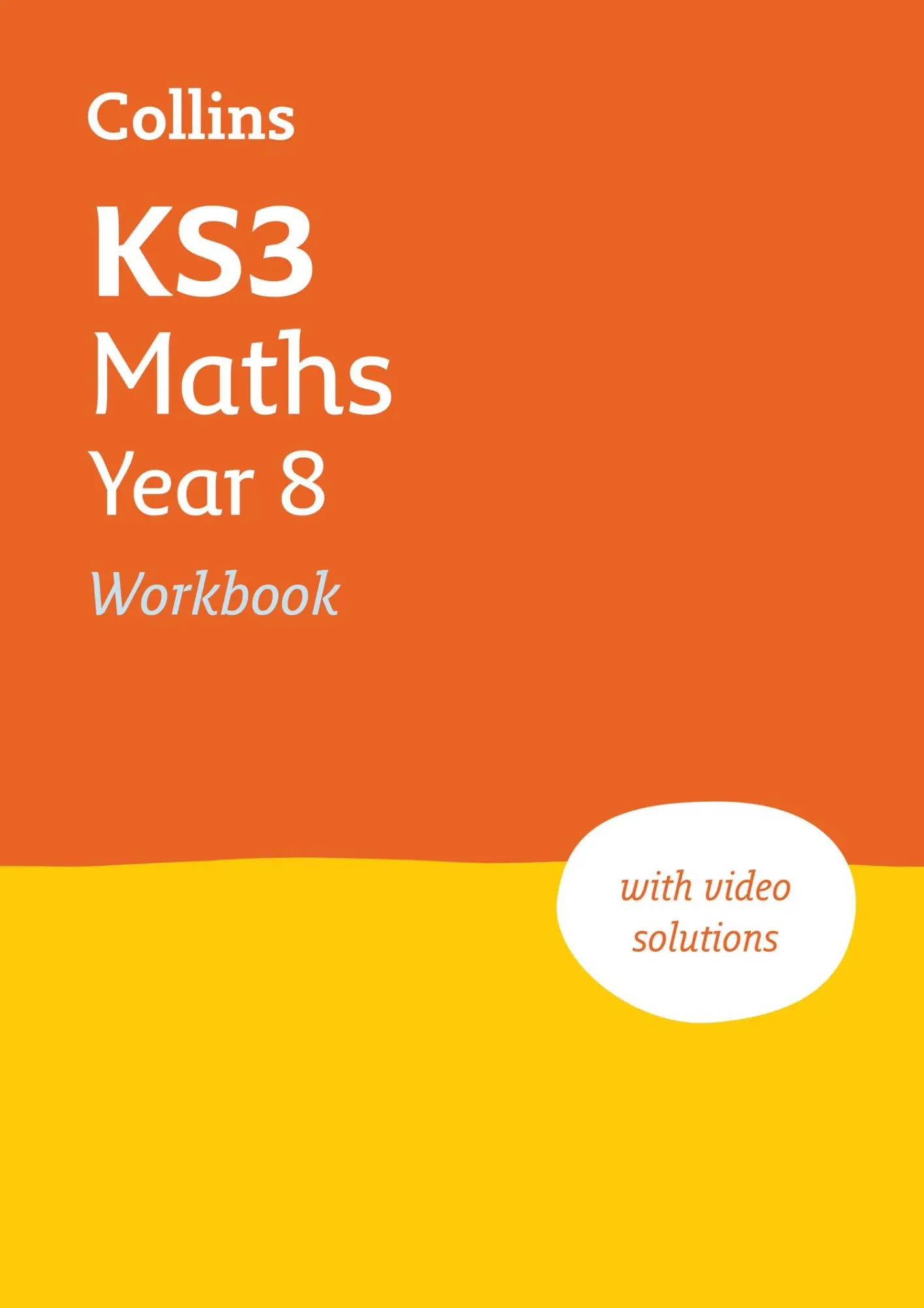 Cover: 9780008553708 | Ks3 Maths Year 8 Workbook | Ideal for Year 8 | Collins Collins Ks3