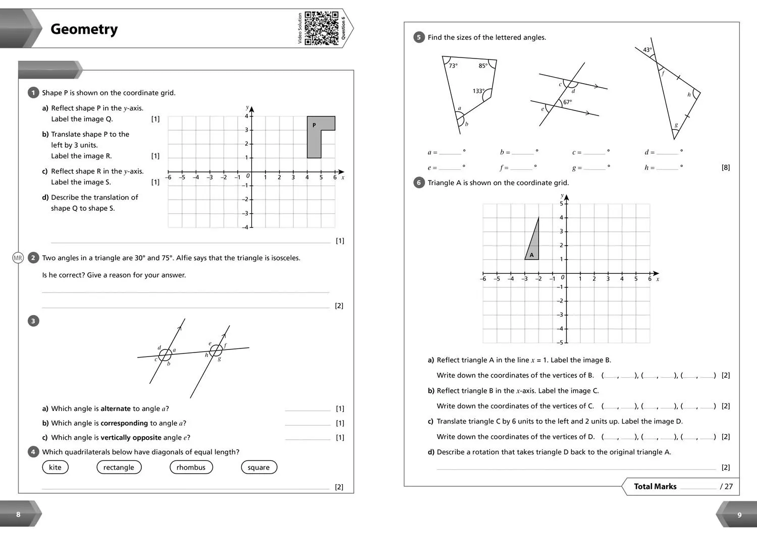 Bild: 9780008553708 | Ks3 Maths Year 8 Workbook | Ideal for Year 8 | Collins Collins Ks3