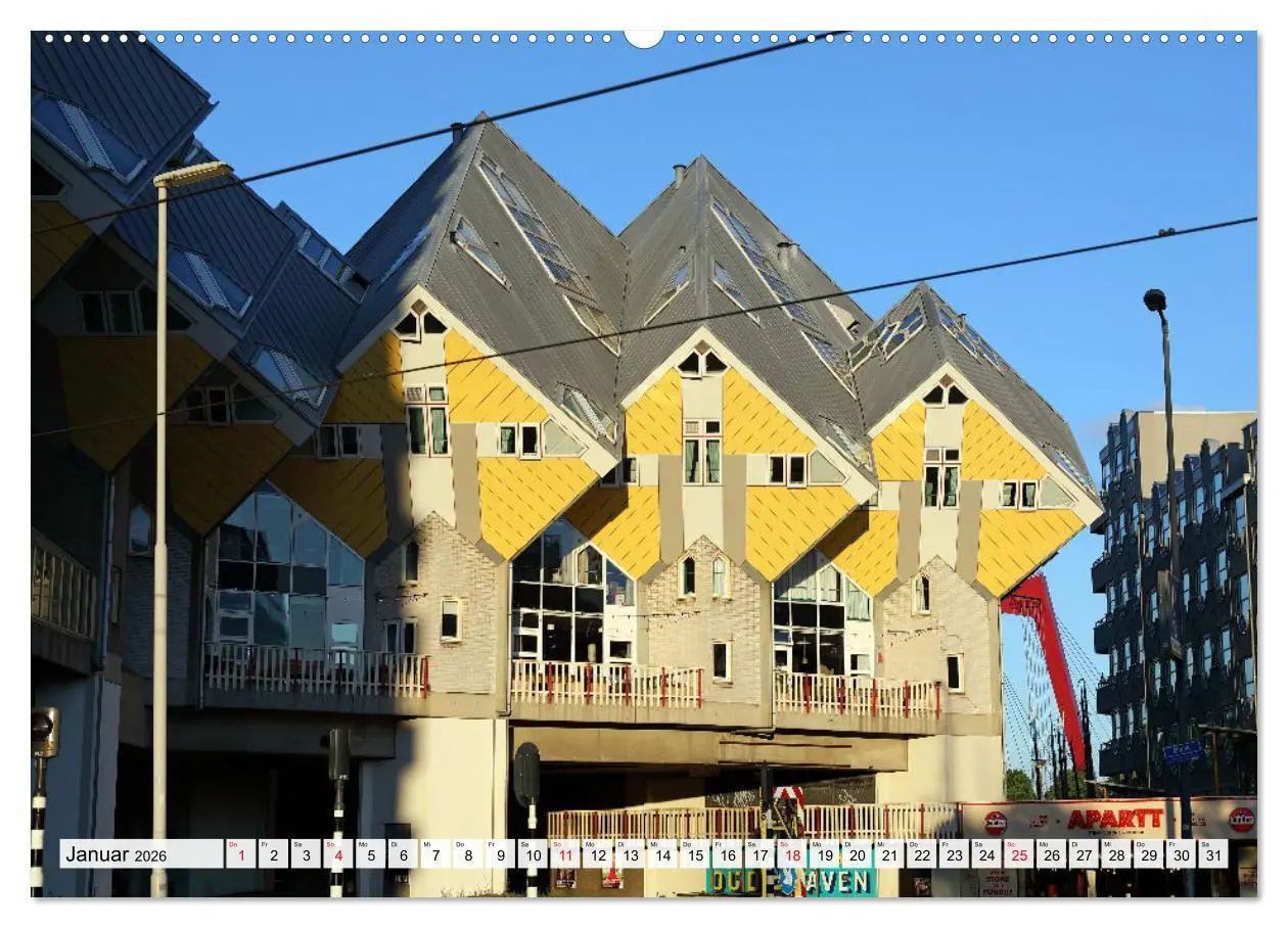 Bild: 9783457583708 | Holländische Architektur (Wandkalender 2026 DIN A2 quer), CALVENDO...