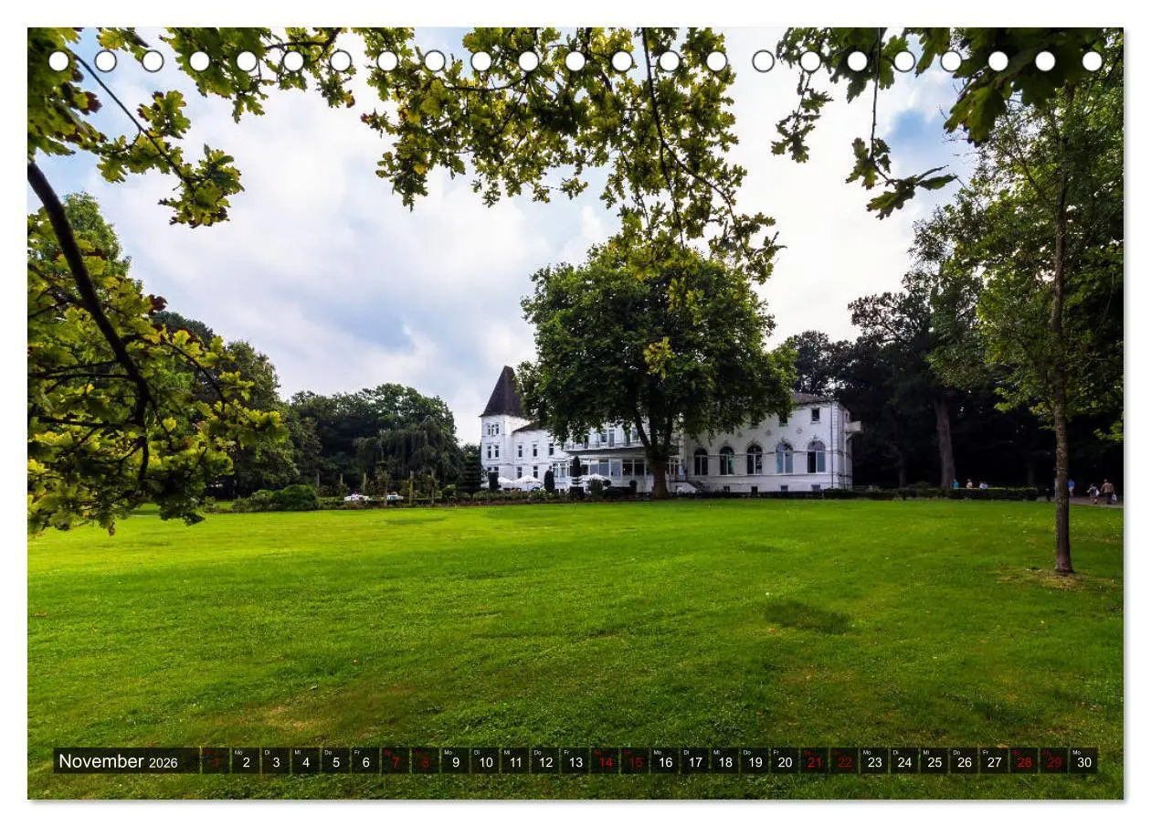 Bild: 9783457893708 | Bad Zwischenahn, Parkspaziergang und Seerundfahrt (Tischkalender...