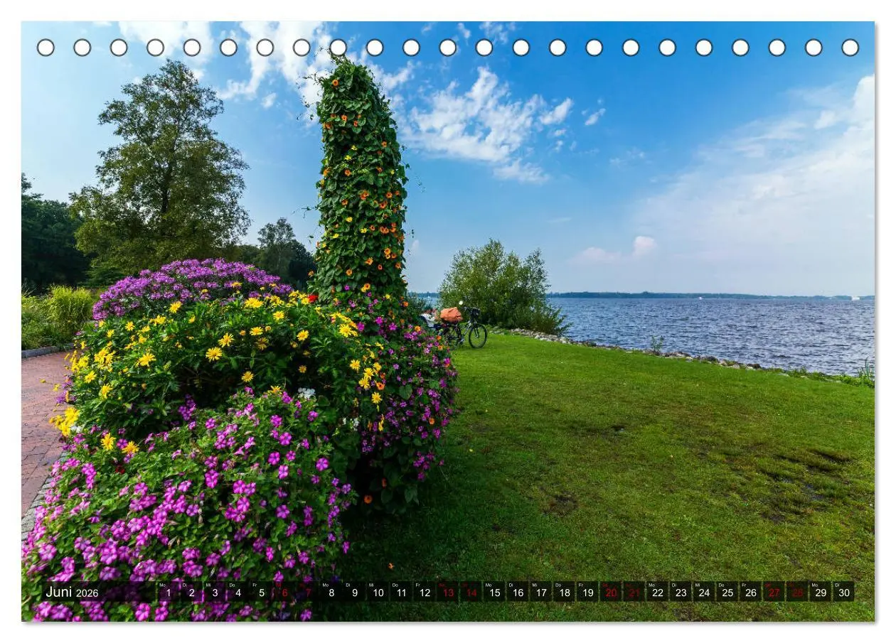 Bild: 9783457893708 | Bad Zwischenahn, Parkspaziergang und Seerundfahrt (Tischkalender...