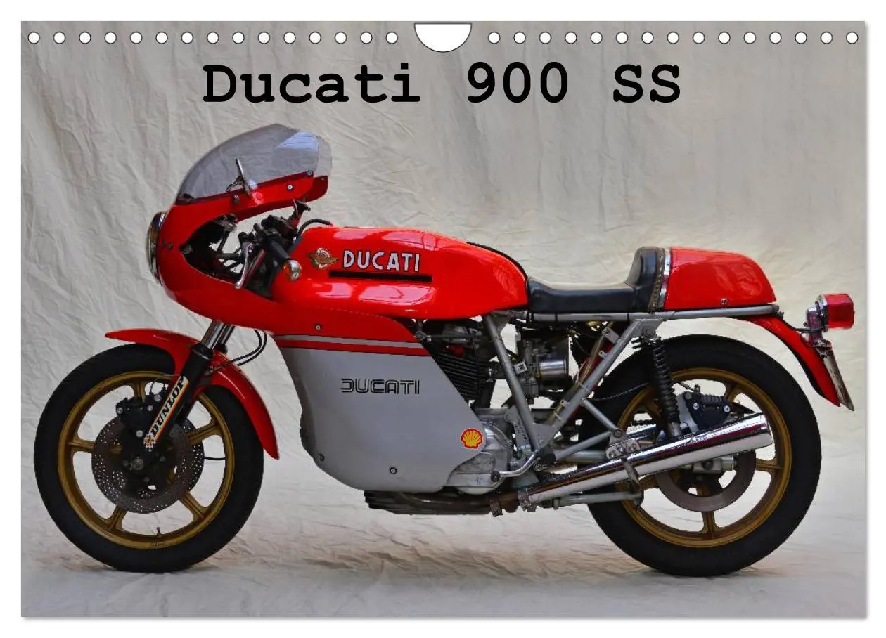 Cover: 9783516123708 | Ducati 900 SS (Wandkalender 2026 DIN A4 quer), CALVENDO Monatskalender