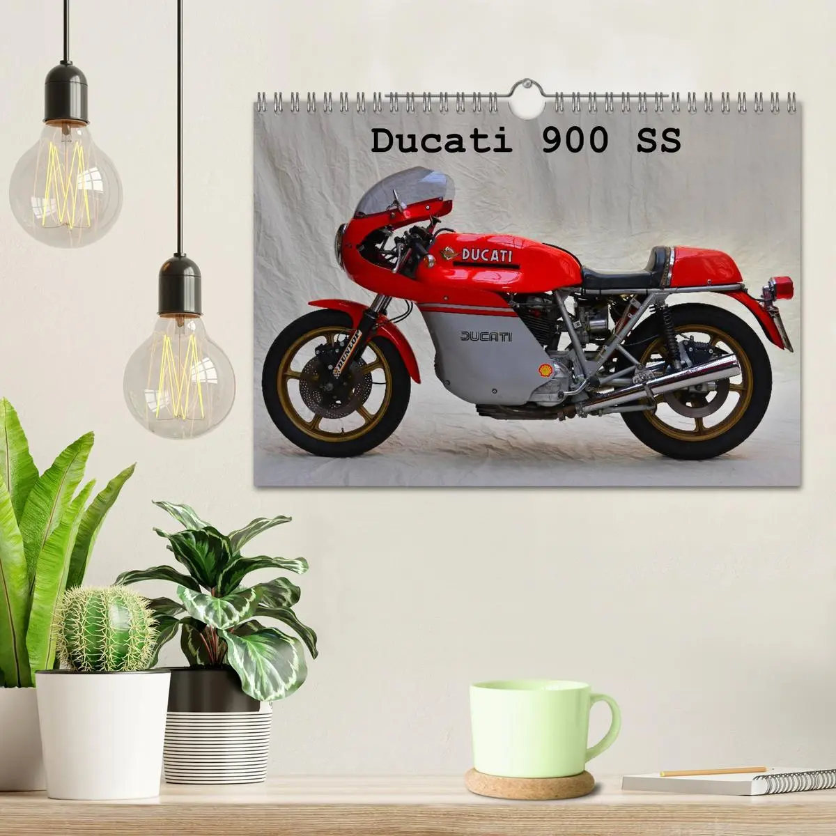 Bild: 9783516123708 | Ducati 900 SS (Wandkalender 2026 DIN A4 quer), CALVENDO Monatskalender