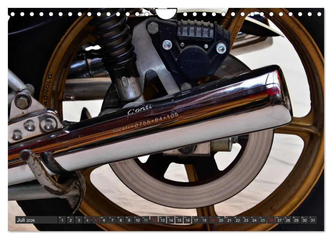 Bild: 9783516123708 | Ducati 900 SS (Wandkalender 2026 DIN A4 quer), CALVENDO Monatskalender
