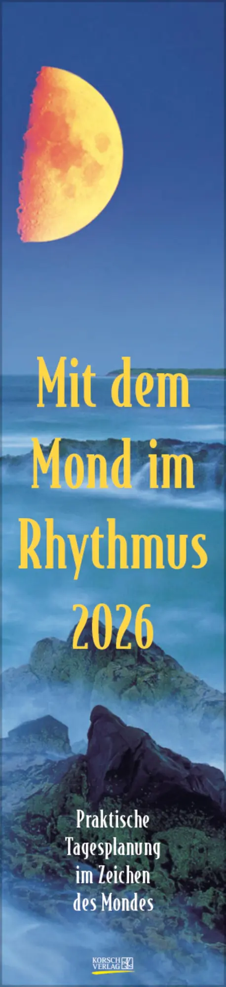 Cover: 9783731883708 | Mond-Langplaner 2026 | Verlag Korsch | Kalender | 13 S. | Deutsch