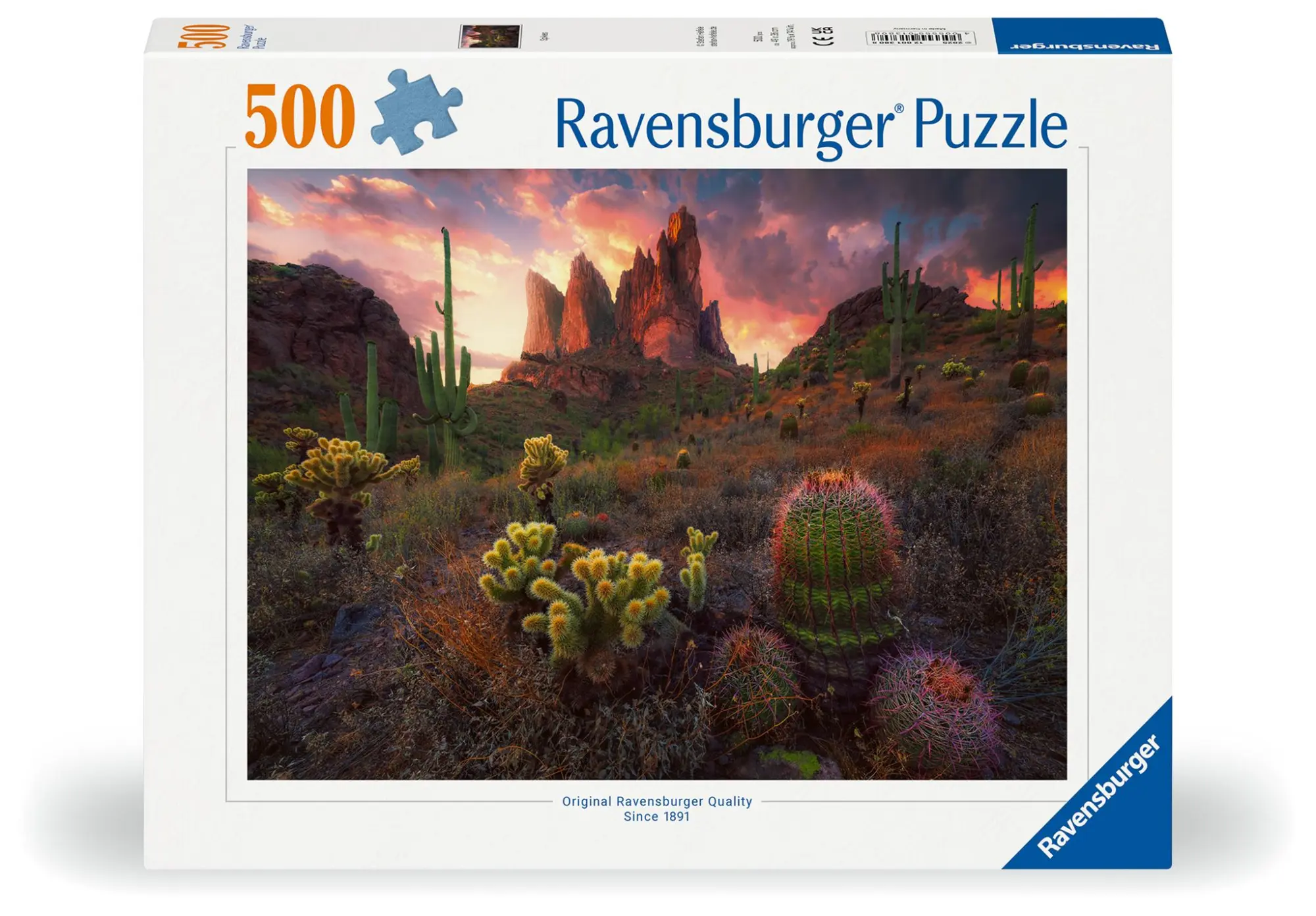 Cover: 4005555013808 | Erwachsenenpuzzle 500 Teile - Kakteen | Spiel | 12001380 | Deutsch