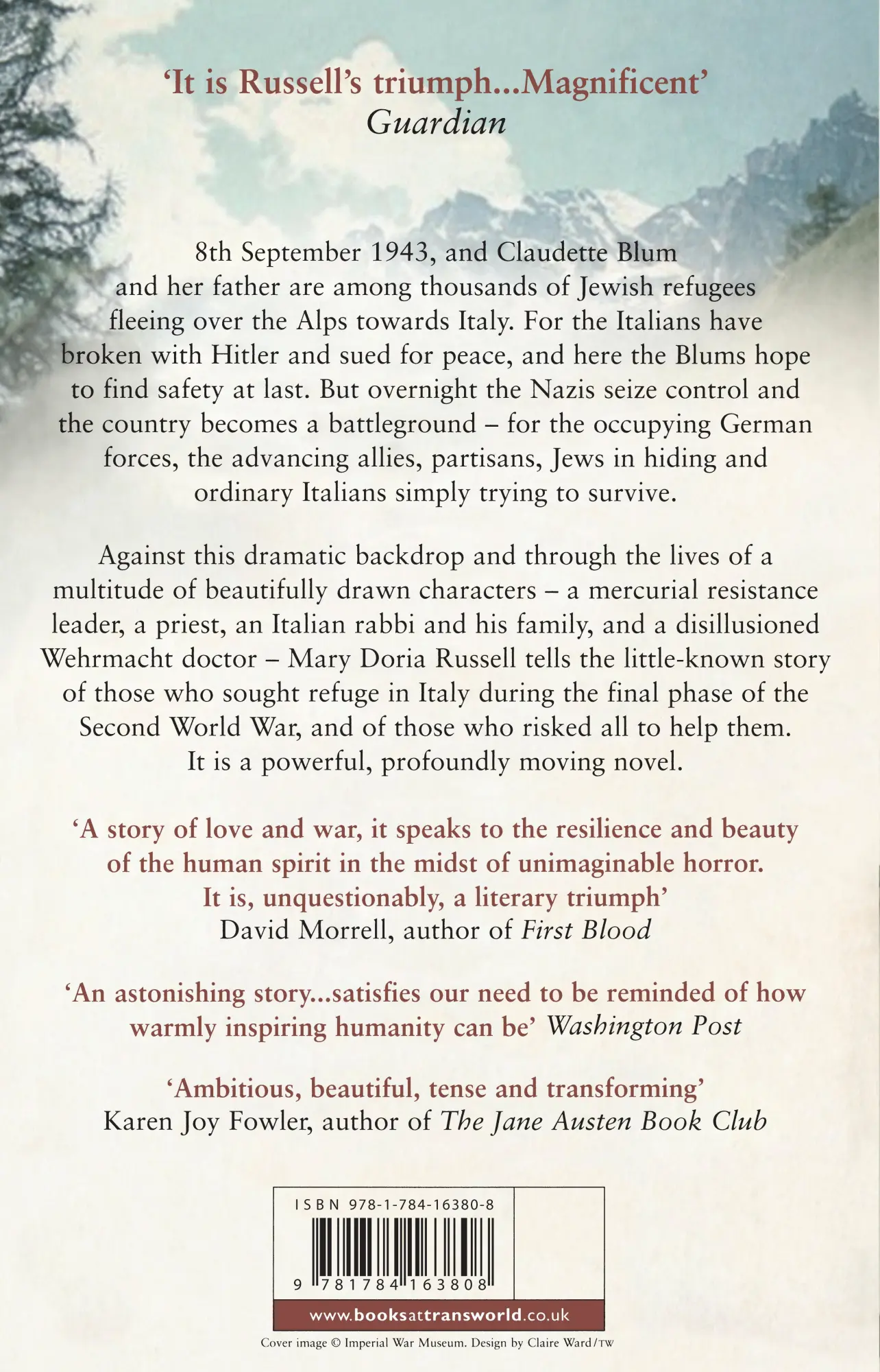 Rückseite: 9781784163808 | A Thread Of Grace | Mary Doria Russell | Taschenbuch | Englisch | 2018