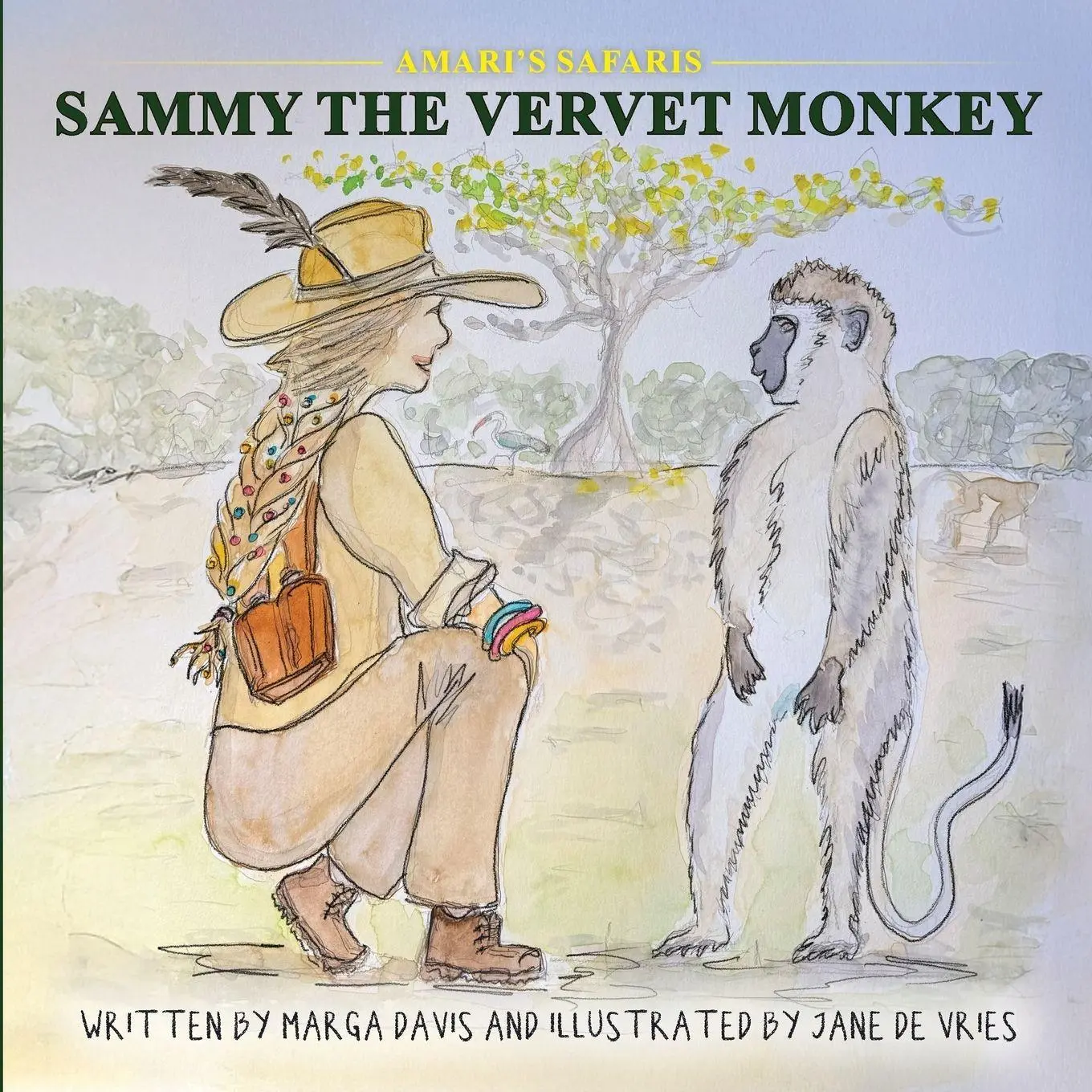 Cover: 9781997493808 | SAMMY THE VERVET MONKEY | Amari's Safaris Sammy The Vervet Monkey