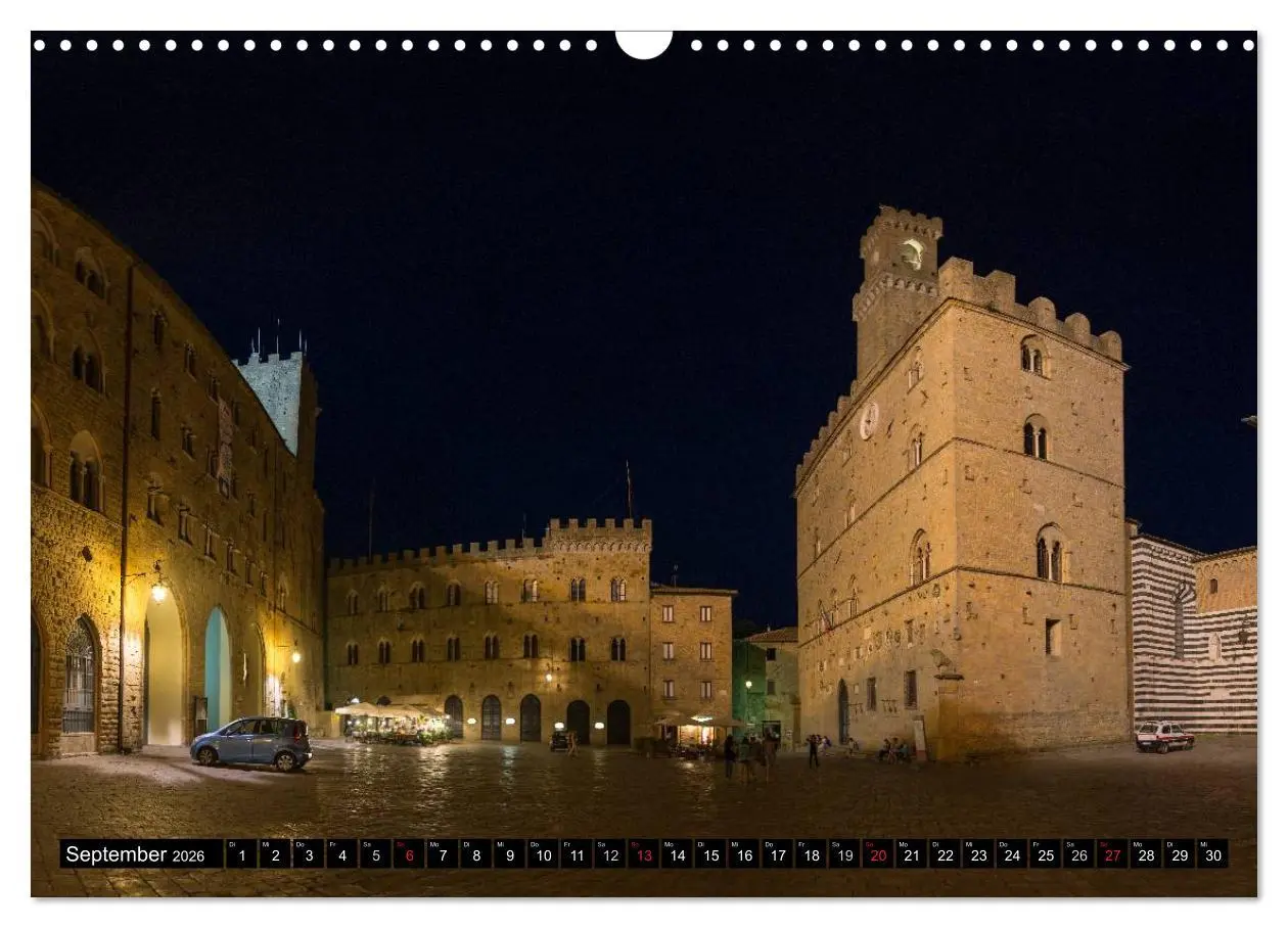 Bild: 9783516043808 | Abends in der Toskana (Wandkalender 2026 DIN A3 quer), CALVENDO...