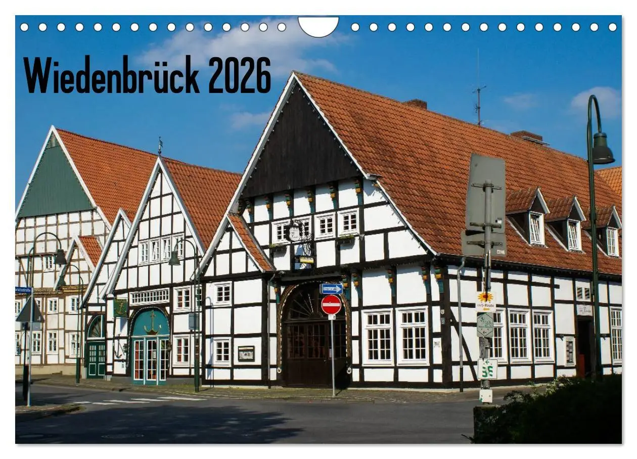 Cover: 9783516113808 | Wiedenbrück 2026 (Wandkalender 2026 DIN A4 quer), CALVENDO...