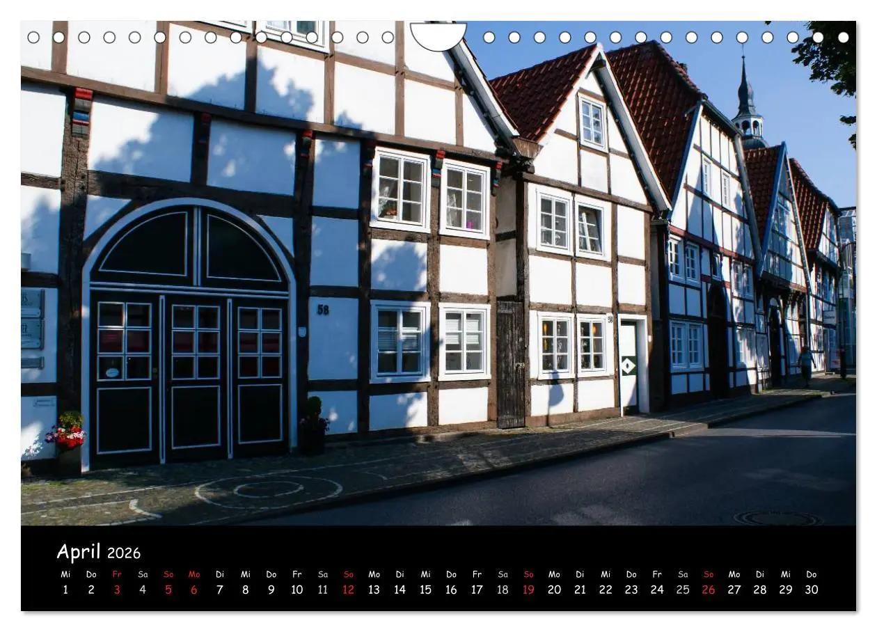 Bild: 9783516113808 | Wiedenbrück 2026 (Wandkalender 2026 DIN A4 quer), CALVENDO...