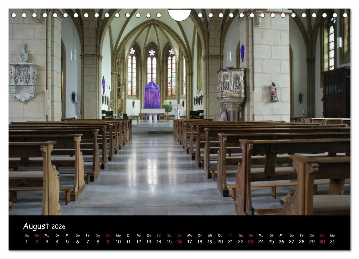 Bild: 9783516113808 | Wiedenbrück 2026 (Wandkalender 2026 DIN A4 quer), CALVENDO...