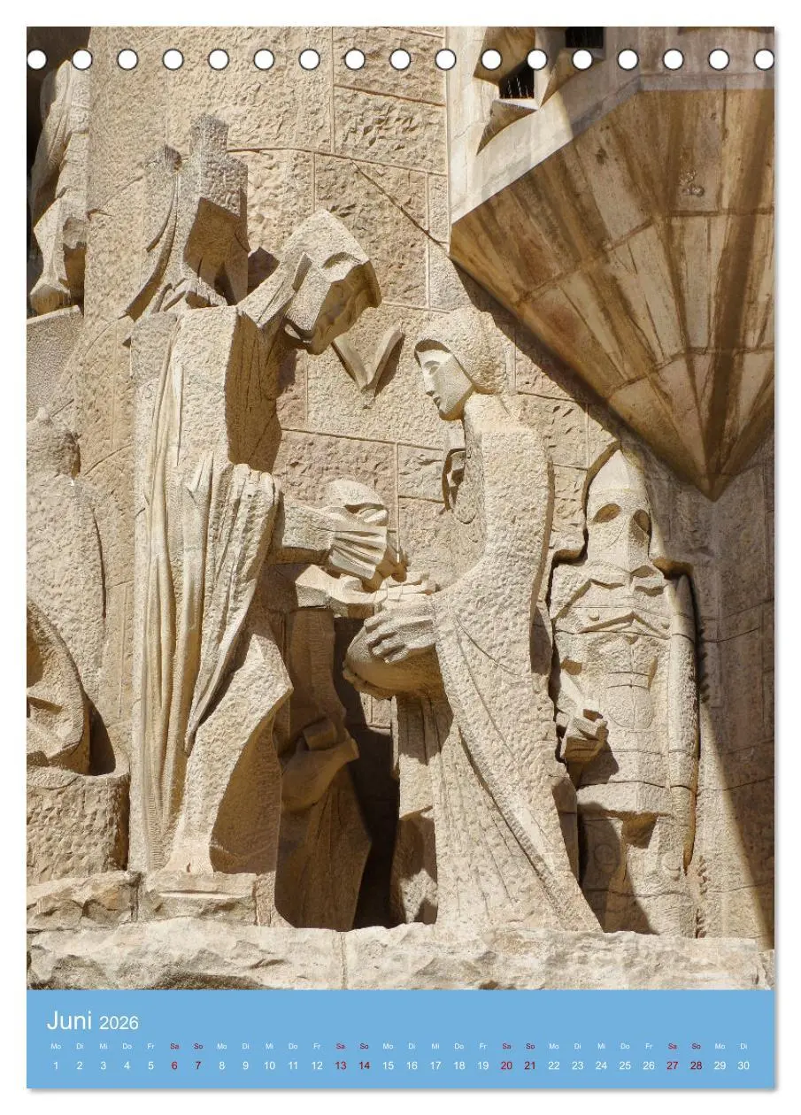 Bild: 9783516353808 | Sagrada Família - Gaudís unvollendetes Meisterwerk (Tischkalender...