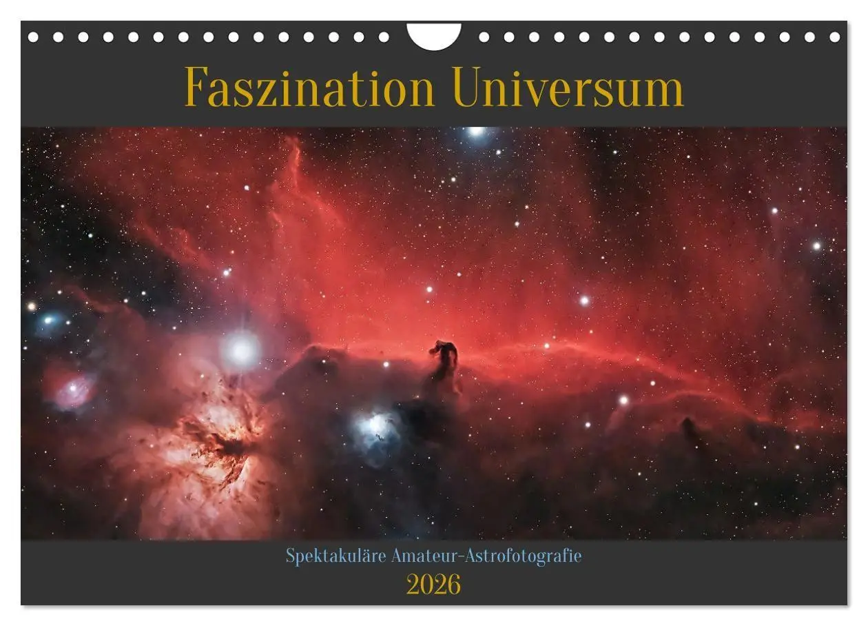 Cover: 9783516733808 | Faszination Universum (Wandkalender 2026 DIN A4 quer), CALVENDO...