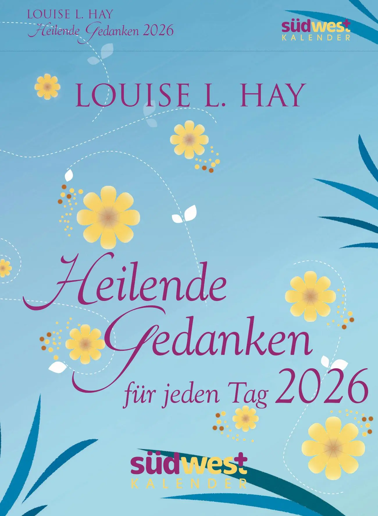 Cover: 9783517103808 | Heilende Gedanken für jeden Tag 2026 - Tagesabreißkalender zum...