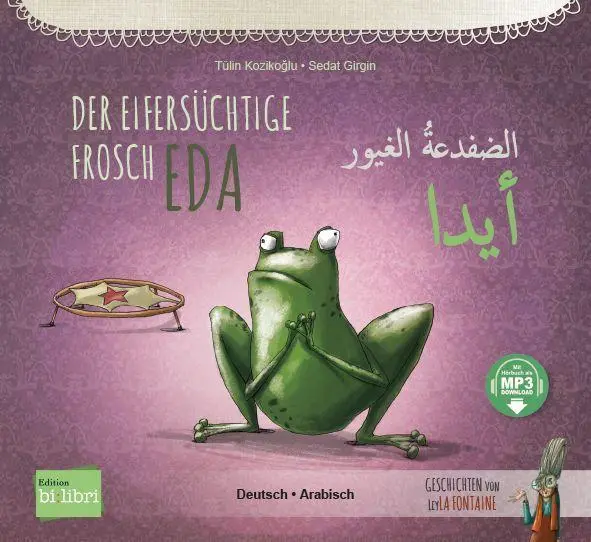 Der eifersüchtige Frosch Eda (Deutsch-Arabisch)
