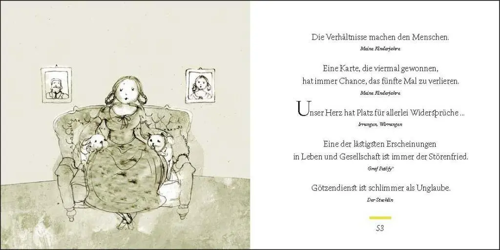 Bild: 9783941683808 | Das Herz lässt sich nicht zwingen | Aphorismen | Theodor Fontane