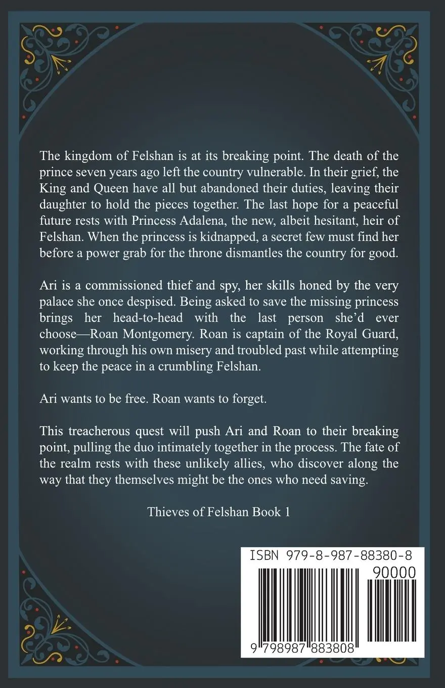Rückseite: 9798987883808 | A Song of Thieves | Jacqlin Guernsey | Taschenbuch | Englisch | 2023