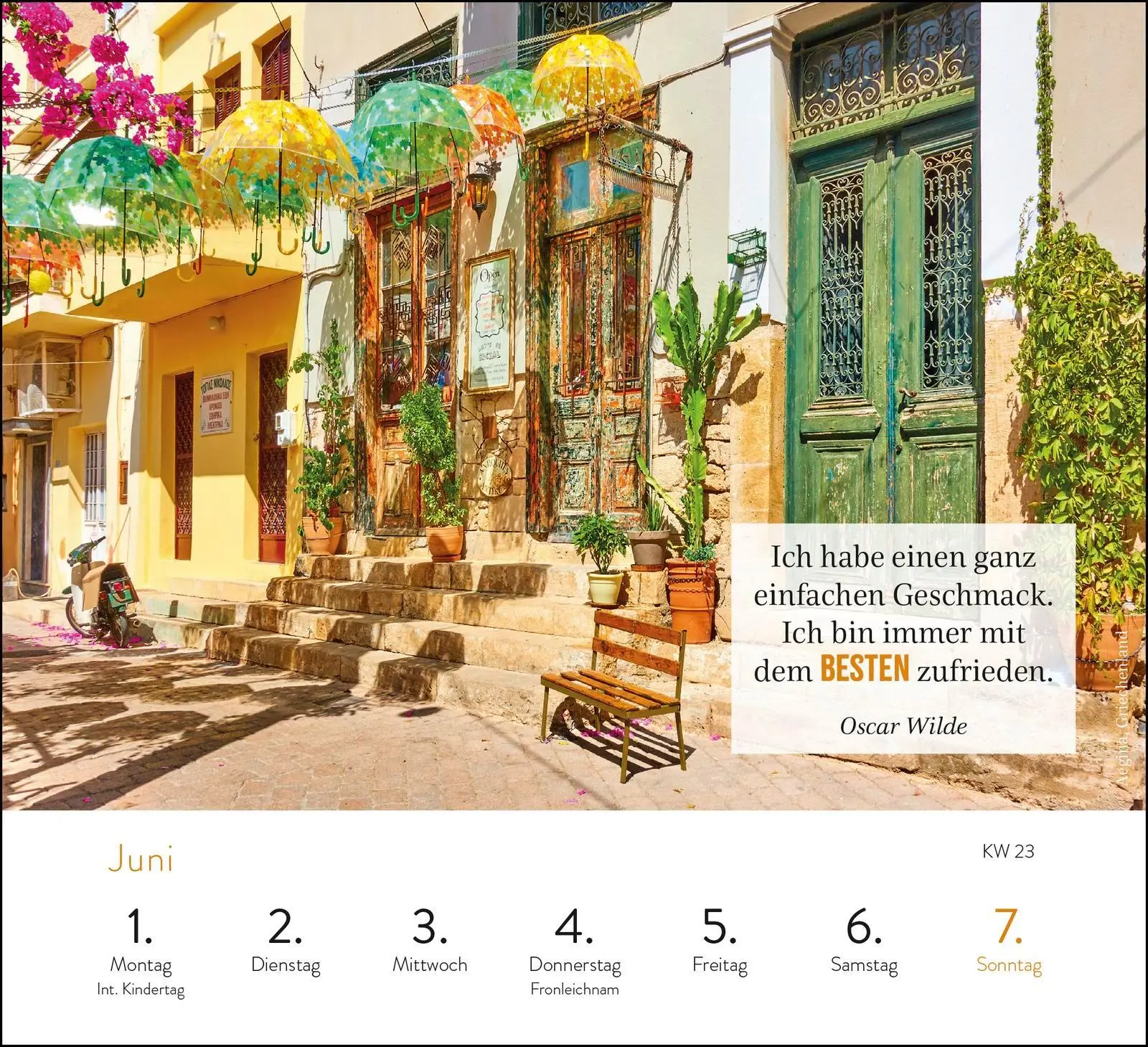 Bild: 4036442013908 | Wochenkalender 2026: Sehnsuchtsorte | Groh Verlag | Kalender | 108 S.
