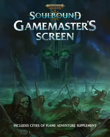 Cover: 9780857443908 | Warhammer Age of Sigmar Roleplaying Game Gamemaster's Screen