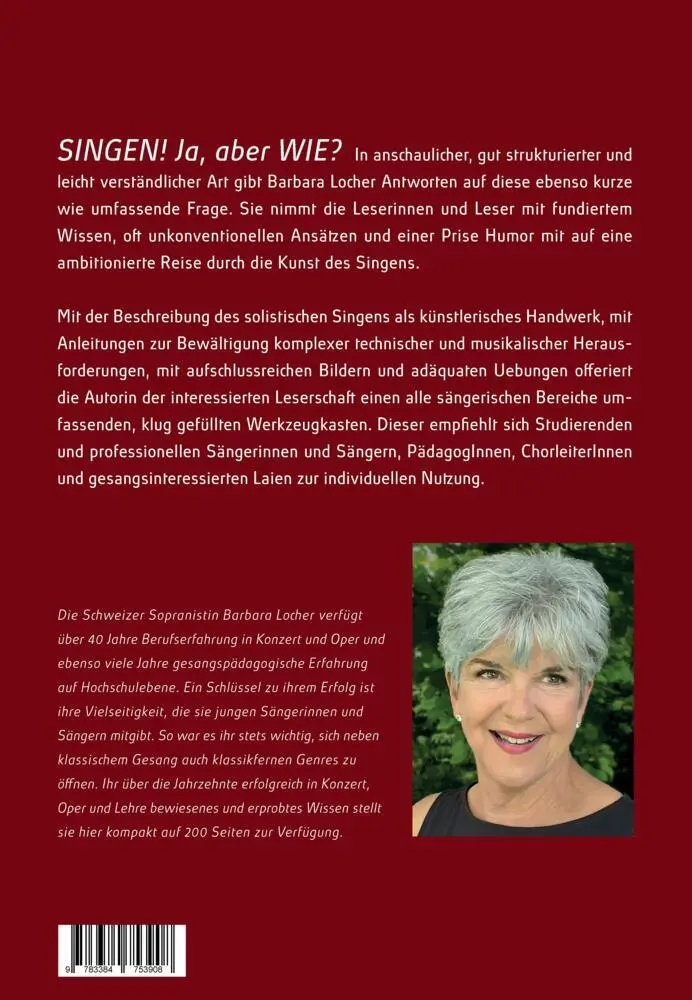 Bild: 9783384753908 | Singen | Barbara Locher | Taschenbuch | 212 S. | Deutsch | 2025