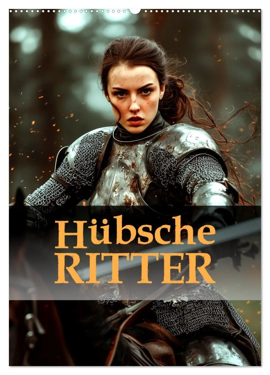 Cover: 9783569053908 | Hübsche Ritter (Wandkalender 2027 DIN A2 hoch), CALVENDO...