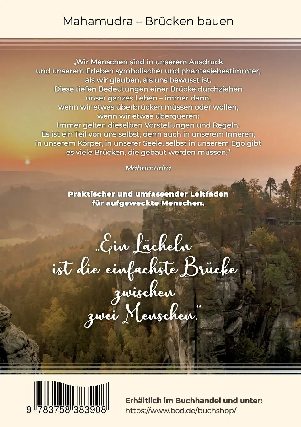 Rückseite: 9783758383908 | Brücken bauen | Mahamudra Hauke Messerschmidt | Taschenbuch | 230 S.