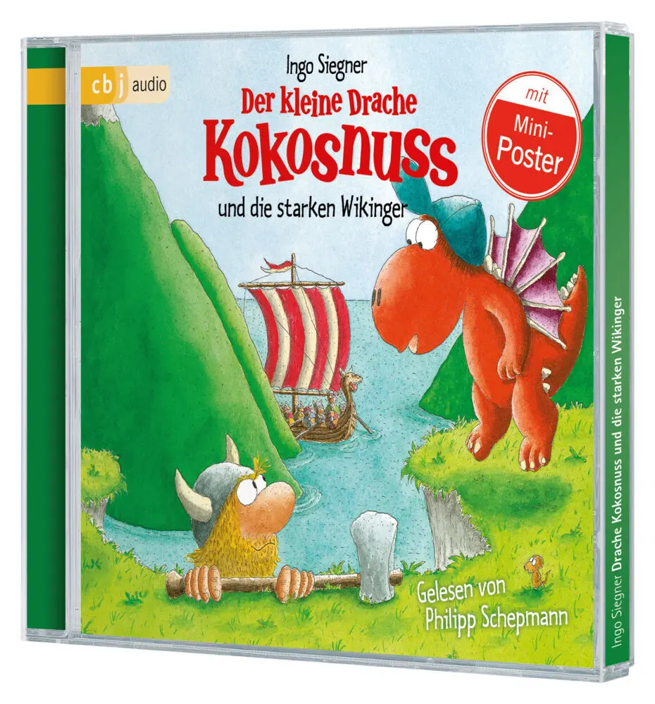 Bild: 9783837103908 | Der kleine Drache Kokosnuss und die starken Wikinger, 1 Audio-CD | CD