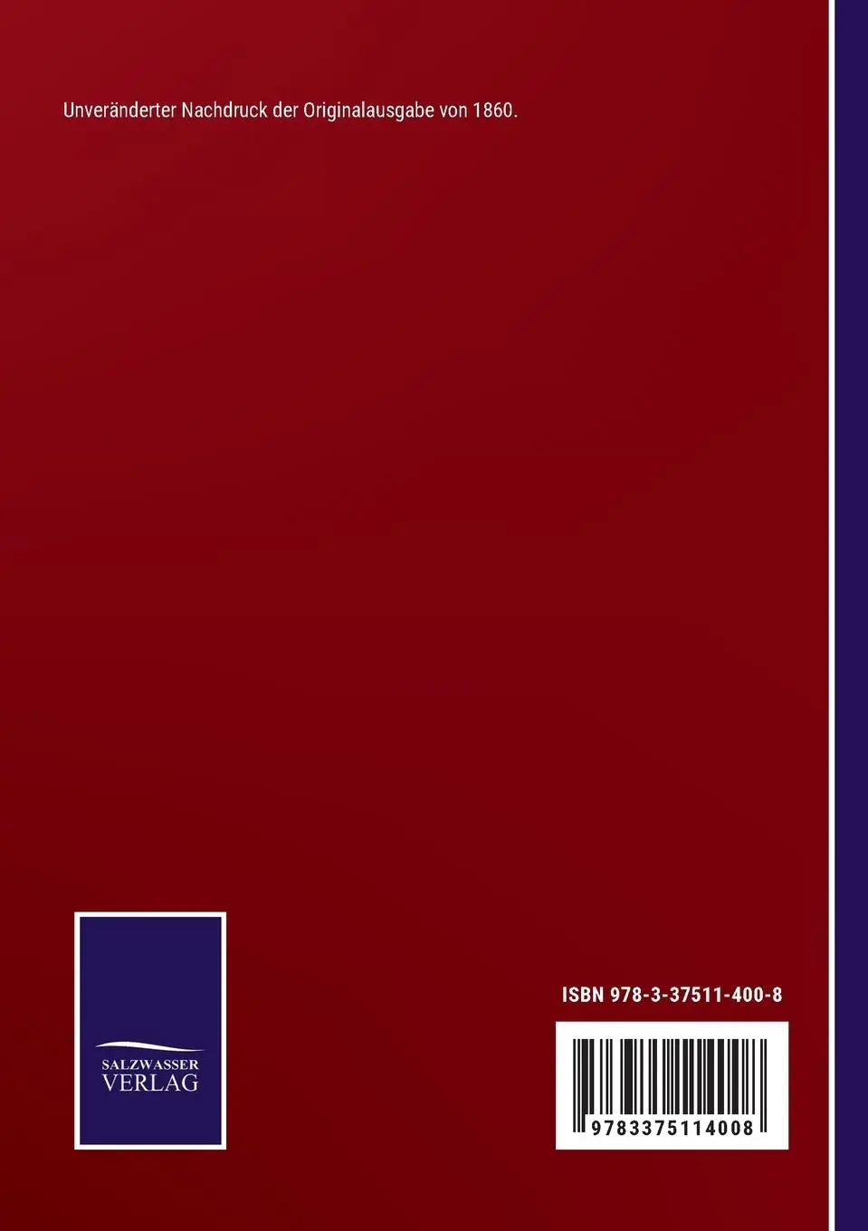 Rückseite: 9783375114008 | Die beiden Grundprobleme der Ethik | Arthur Schopenhauer | Taschenbuch