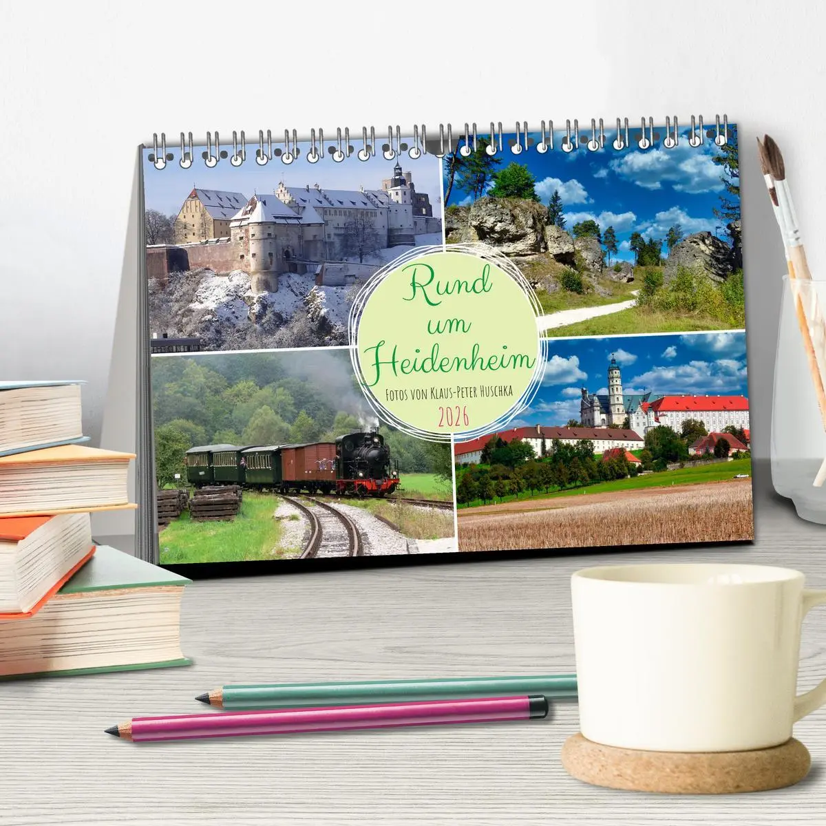 Bild: 9783457384008 | Rund um Heidenheim (Tischkalender 2026 DIN A5 quer), CALVENDO...