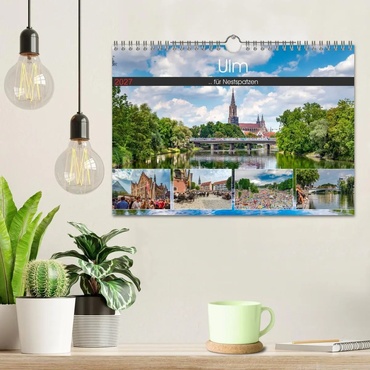 Bild: 9783569704008 | Ulm für Nestspatzen (Wandkalender 2027 DIN A4 quer), CALVENDO...