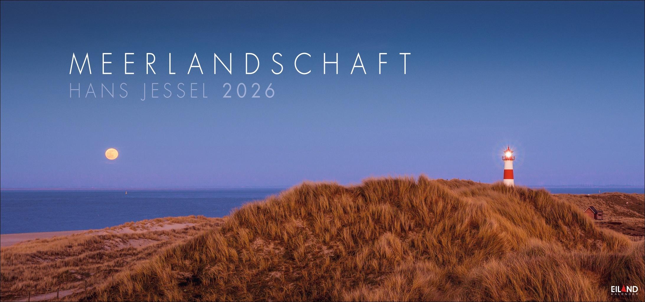 Cover: 9783964024008 | Meerlandschaft Kalender 2026 - Hans Jessel | Hans Jessel | Kalender