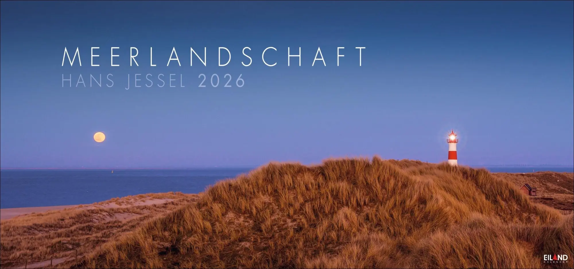 Cover: 9783964024008 | Meerlandschaft Kalender 2026 - Hans Jessel | Hans Jessel | Kalender