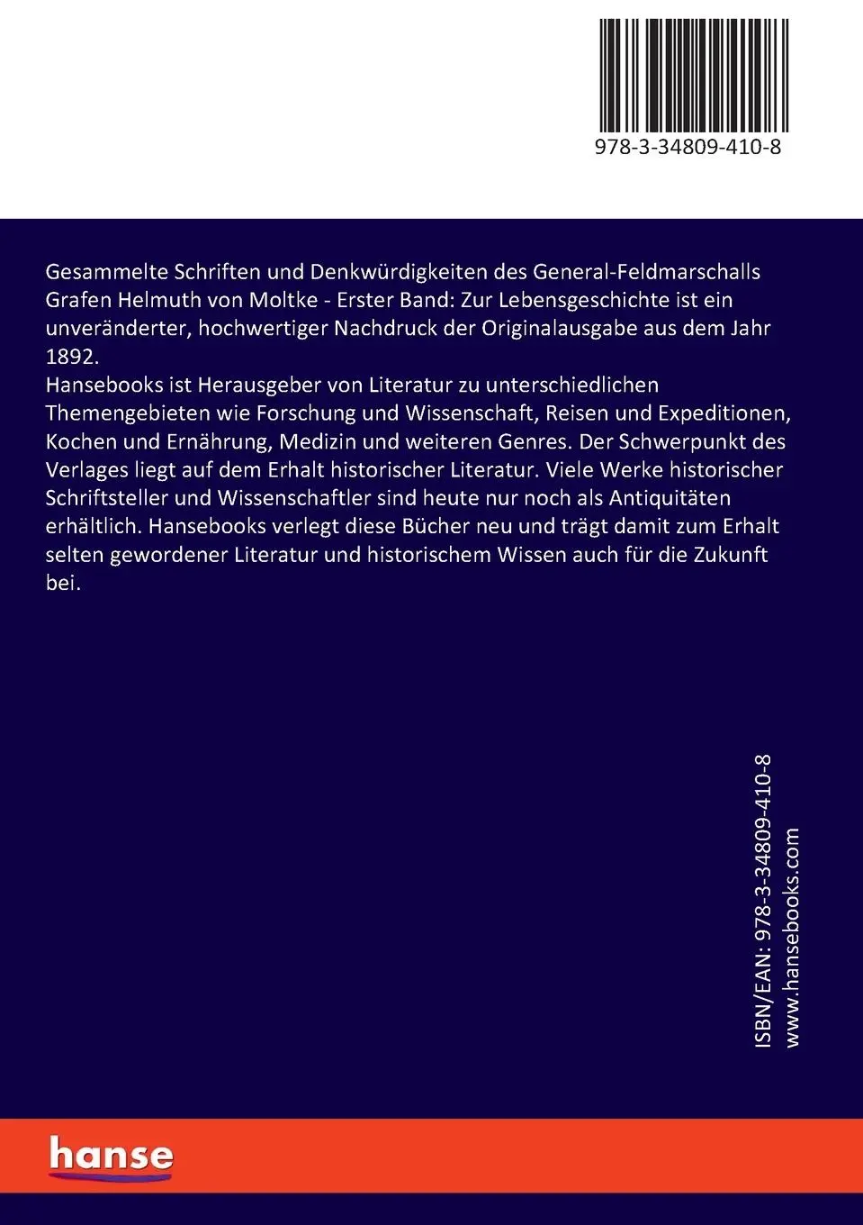 Rückseite: 9783348094108 | Gesammelte Schriften und Denkwürdigkeiten des...