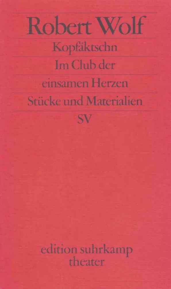 Kopfäktschn. Im Club der einsamen Herzen
