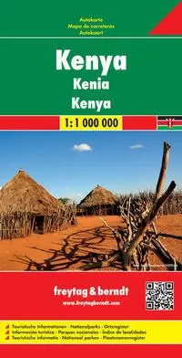 Cover: 9783707914108 | FuB Kenya 1 : 1 000 000 | Freytag-Berndt und Artaria KG | (Land-)Karte